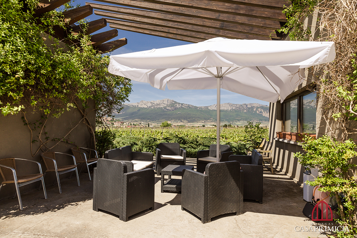 Carravalseca, comida en un viñedo ecológico