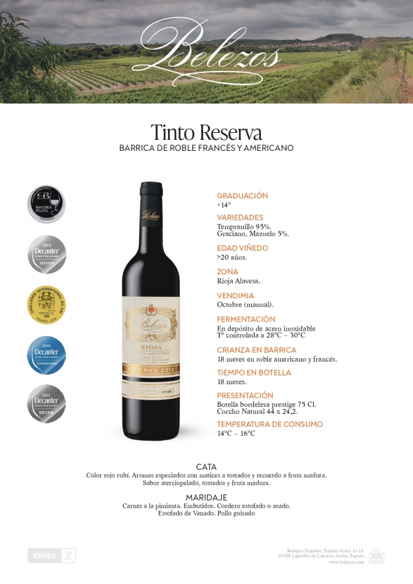 Belezos Reserva